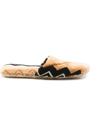Missoni Buty, Kobieta, brązowy, M, Akcesoria z motywem zygzaka