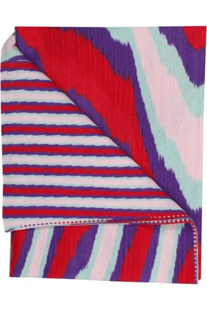 Missoni Akcesoria, Kobieta, Czerwony, ONE SIZE, Luksusowy Wełniany Szal