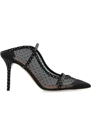MALONE SOULIERS Buty, Kobieta, Czarny, 37 EU, Klapki na obcasie ‘Maureen’