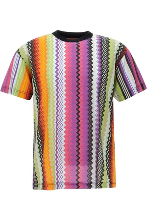 Missoni Koszulki, Mężczyzna, Wielobarwność, L, T-Shirts