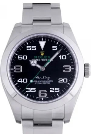 Rolex Pre-owned, Mężczyzna, Czarny, ONE SIZE, Pre-owned Stainless Steel watches