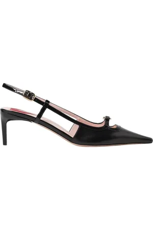 Roger Vivier Buty, Kobieta, Czarny, 36 1/2 EU, Czarne Lakierowane Szpilki