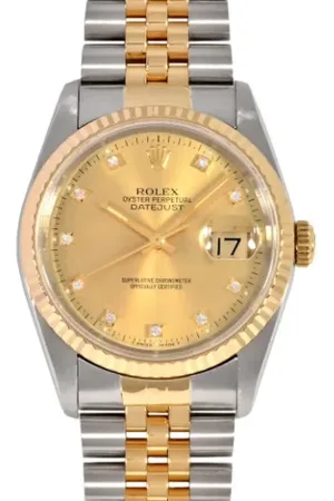 Rolex Pre-owned, Mężczyzna, Żółty, ONE SIZE, Pre-owned Stainless Steel watches