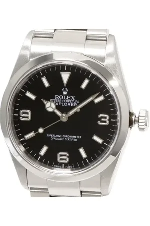 Rolex Pre-owned, Mężczyzna, Czarny, ONE SIZE, Pre-owned Metal watches