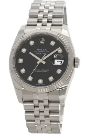 Rolex Pre-owned, Mężczyzna, Czarny, ONE SIZE, Pre-owned Glass watches