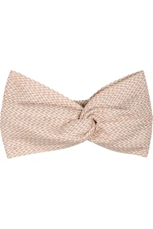 Missoni Akcesoria, Kobieta, Beżowy, ONE SIZE, Metaliczna Opaska Fascia