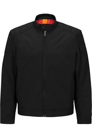 HUGO BOSS Kurtki, Mężczyzna, Czarny, L, Czarna męska bluza