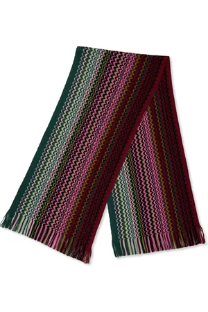 Missoni Akcesoria, Kobieta, Wielobarwność, ONE SIZE, Wielokolorowy Szal Wełniany