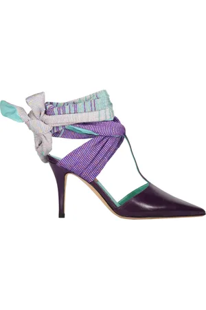 Missoni Buty, Kobieta, Wielobarwność, 37 EU, Szpilki z cekinami i skórą
