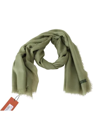 Missoni Akcesoria, Kobieta, Zielony, ONE SIZE, Kaszmir, Luksusowy Zielony Szal z Kaszmiru