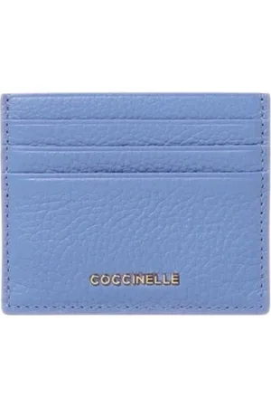 Coccinelle Akcesoria, Kobieta, Niebieski, ONE SIZE, Elegancki Czarny Portfel Organizator
