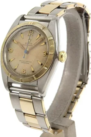 Rolex Pre-owned, Mężczyzna, Beżowy, ONE SIZE, Pre-owned Stainless Steel watches
