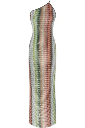 Missoni Sukienki, Kobieta, Wielobarwność, S, Długa sukienka w stylu Caperdoni