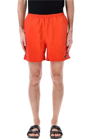 Patagonia Szorty, Mężczyzna, Pomarańczowy, M, Nylon, Czarne Spodenki Relaxed Fit