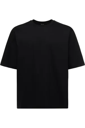 HERNO Koszulki, Mężczyzna, Czarny, 4XL, Czarny Crewneck T-shirty i Polosy