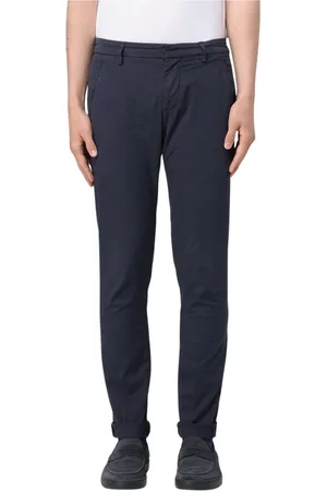 Dondup Spodnie, Mężczyzna, Niebieski, W30, Szare Spodnie Spodnie Slim Fit