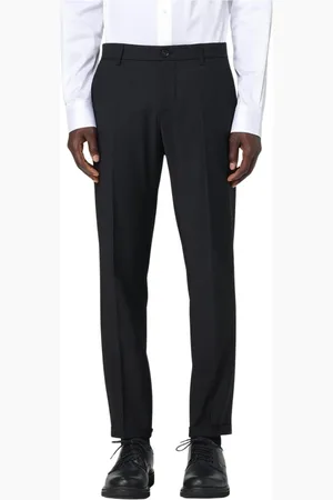 Patrizia Pepe Spodnie, Mężczyzna, Czarny, L, Nowoczesne Spodnie Slim Fit