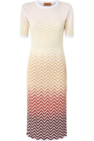 Missoni Sukienki, Kobieta, Wielobarwność, M, Elegancka Długa Sukienka Odzież Damska