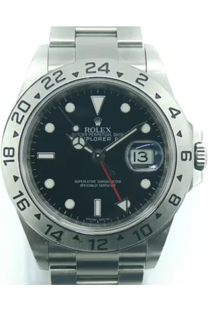 Rolex Pre-owned, Kobieta, Czarny, ONE SIZE, Pre-owned Stainless Steel watches