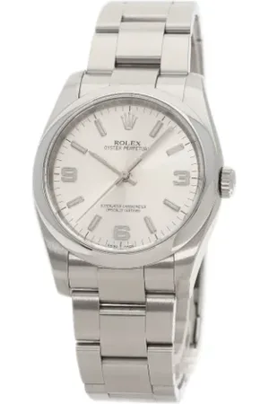Rolex Pre-owned, Mężczyzna, Szary, ONE SIZE, Pre-owned Stainless Steel watches
