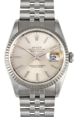 Rolex Pre-owned, Mężczyzna, Szary, ONE SIZE, Pre-owned Stainless Steel watches