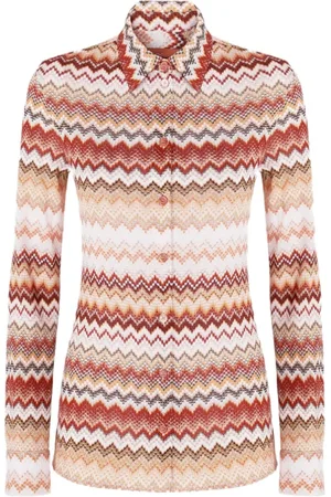 Missoni Bluzki, Kobieta, Wielobarwność, S, Koszule Damskie Wielokolorowe Ss 25