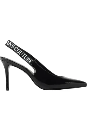 VERSACE Buty, Kobieta, Czarny, 40 EU, Czarne szpilki z czubkiem