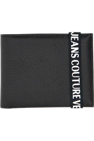 VERSACE Akcesoria, Mężczyzna, Czarny, ONE SIZE, Stylowy portfel męski