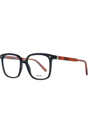 Bally Akcesoria, Kobieta, Wielobarwność, ONE SIZE, Czarne Okulary Optyczne Damskie Kwadratowy Styl