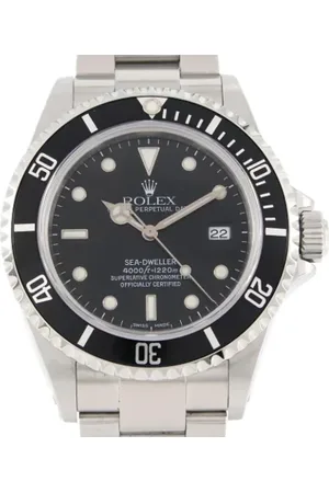 Rolex Pre-owned, Mężczyzna, Czarny, ONE SIZE, Pre-owned Stainless Steel watches