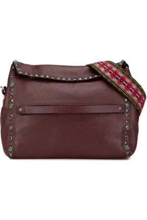 VALENTINO Pre-owned, Kobieta, Fioletowy, ONE SIZE, Skóra, Pre-owned Leather crossbody-bags
