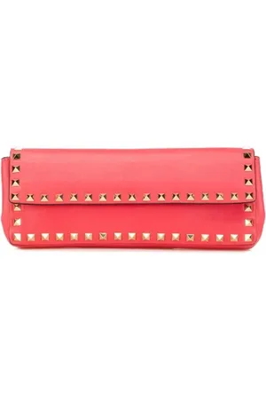 VALENTINO Pre-owned, Kobieta, Różowy, ONE SIZE, Skóra, Pre-owned Leather clutches