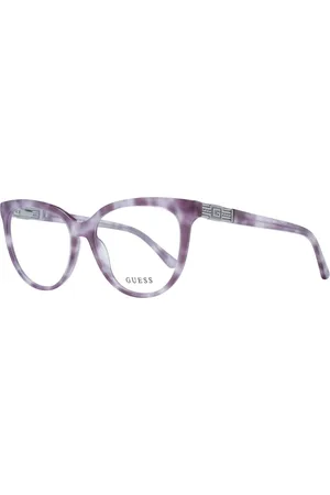 Guess Akcesoria, Kobieta, Fioletowy, ONE SIZE, Fioletowe Okulary Optyczne Cat Eye