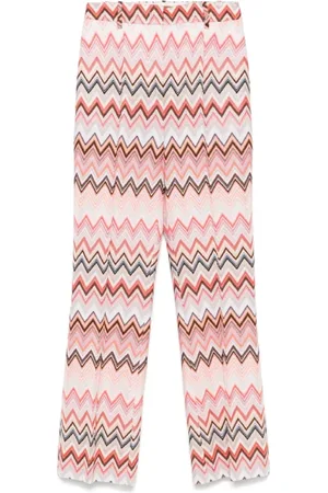 Missoni Spodnie, Kobieta, Wielobarwność, XL, Stylowe damskie spodnie na różne okazje