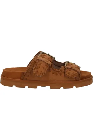 Mou Buty, Kobieta, brązowy, 37 EU, Brandy Sandały