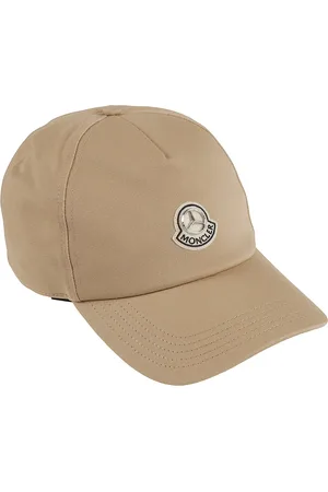 Moncler Akcesoria, Mężczyzna, Beżowy, ONE SIZE, Beżowy Kaptur Baseballowy Stylowy Kapelusz