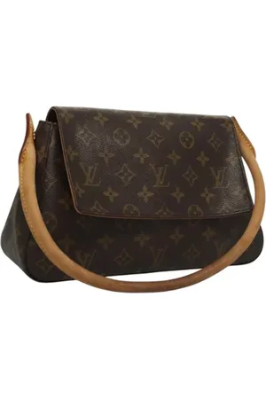 LOUIS VUITTON Pre-owned, Kobieta, brązowy, ONE SIZE, Len, Pre-owned płócienne torby Louis Vuitton