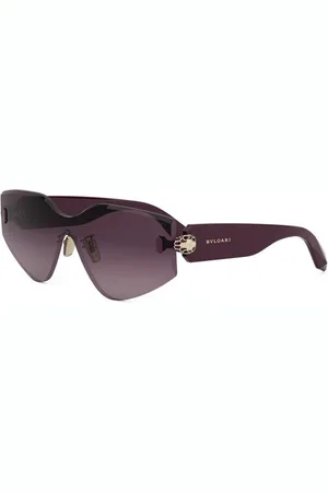 Bvlgari Akcesoria, Kobieta, Fioletowy, ONE SIZE, Autentyczne Okulary Serpenti, Premium Jakość