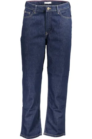 Tommy Hilfiger Jeansy, Kobieta, Niebieski, W27 L30, Denim, Klasyczne Jeansy o prostym krojuyy Denim Niebieskie