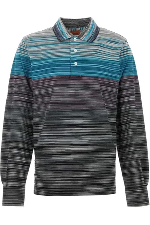 Missoni Koszulki, Mężczyzna, Wielobarwność, M, Haftowany Polo z Piki