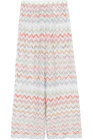Missoni Spodnie, Kobieta, Wielobarwność, XS, Stylowe Spodnie dla Miłośników Mody