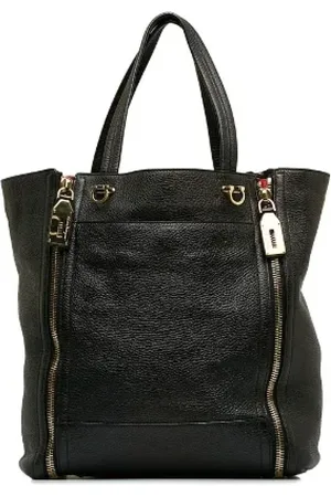 Salvatore Ferragamo Pre-owned, Kobieta, Czarny, ONE SIZE, Skóra, Pre-owned Leather totes