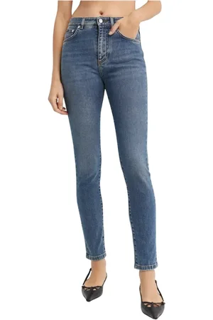 Dolce & Gabbana Jeansy, Kobieta, Niebieski, M, Jeansyy Slim Fit Niebieskie Zwężane