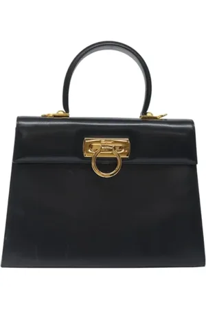 Salvatore Ferragamo Pre-owned, Kobieta, Niebieski, ONE SIZE, Skóra, Pre-owned Skórzane torebki