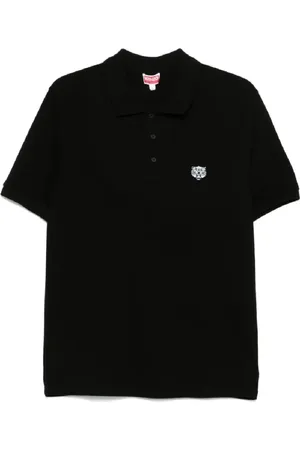 Kenzo Koszulki, Mężczyzna, Czarny, S, Wesoły Tygrys Tee Stylowa Bawełniana Koszulka