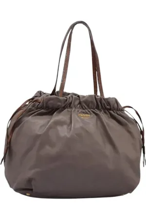 Prada Pre-owned, Kobieta, brązowy, ONE SIZE, Skóra, Pre-owned Leather prada-bags