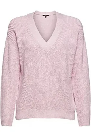 ESPRIT Swetry, Kobieta, Różowy, S, Bawełna, Uniwersalne Bluzy i Swetry