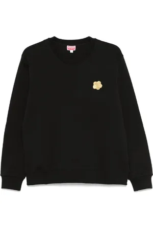 Kenzo Bluzy, Mężczyzna, Czarny, L, Stylowy Sweter na Codzienne Wyjścia