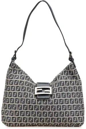 Fendi Pre-owned, Kobieta, Szary, ONE SIZE, Pre-owned Leather fendi-bags