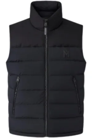 Mackage Kurtki, Mężczyzna, Niebieski, 2XS, Bobbie Sleeveless Jacket